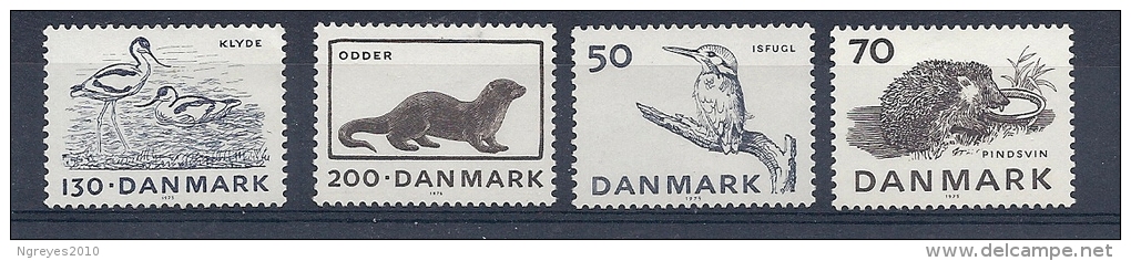 131008321   DINAMARCA  YVERT  Nº  608/11 (*)/MNH  SIN GOMA - Unused Stamps