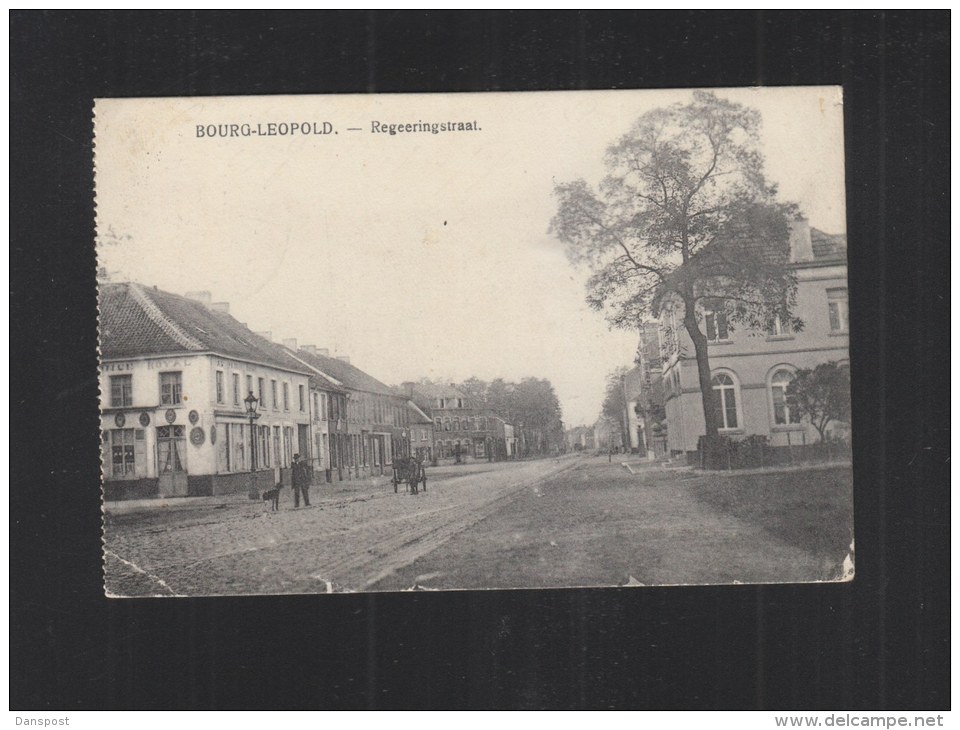 Bourg Leopold Regeeringstraat 1915 - Leopoldsburg
