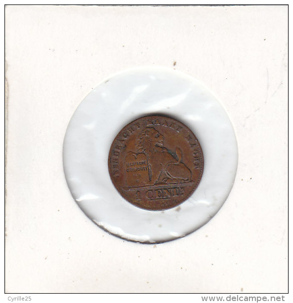 1 CENTIME Cuivre Léopold II 1894 FL - 2 Centimes