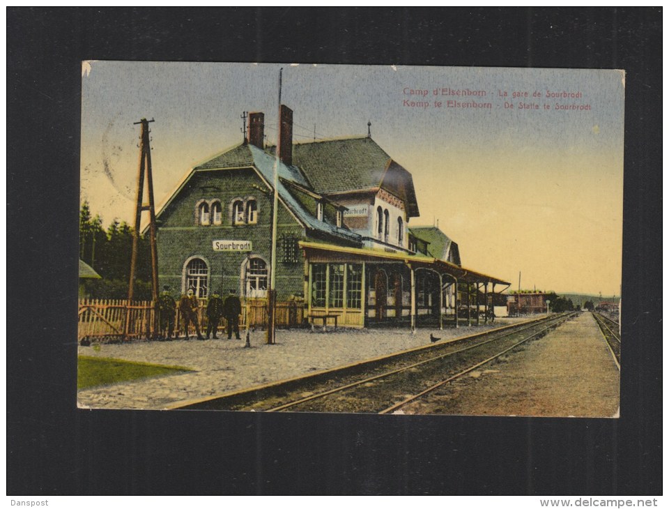 Camp D'Elsenborn La Gare De Sourbrodt - Bütgenbach