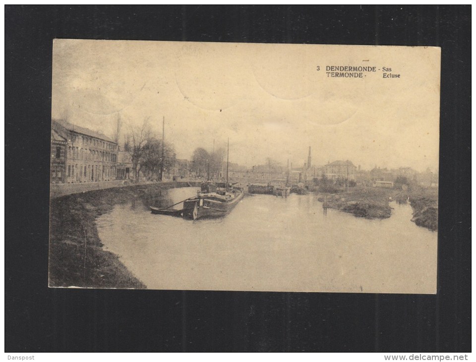 Termonde Ecluse 1925 - Dendermonde