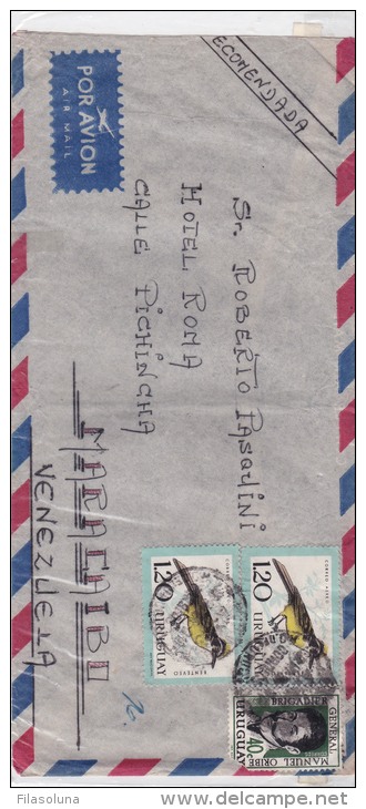 01233 Carta De Montevideo-Uruguay A Maracaibo-Venezuela 1968 - Otros - América