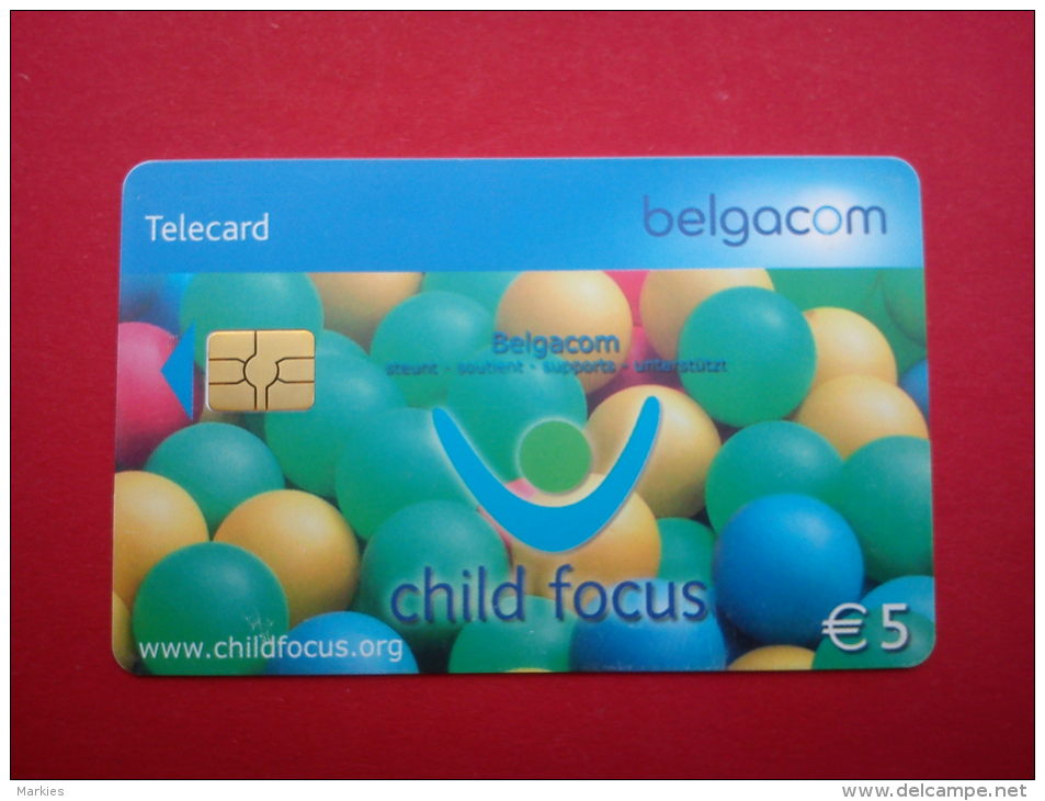 Phonecard Childfocus Used - With Chip