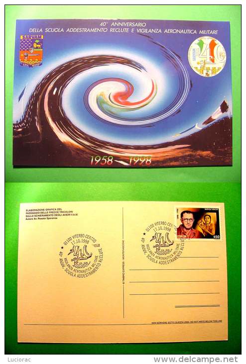 REPUBBLICA 1998 CARTOLINA POSTALE ANNIVERSARIO VAM (C379) - Entiers Postaux