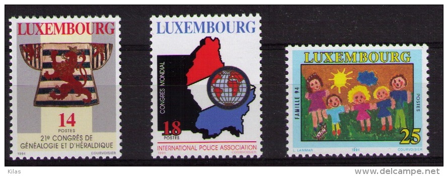 LUXEMBOURG 1994 Mixed Issue MNH - Neufs