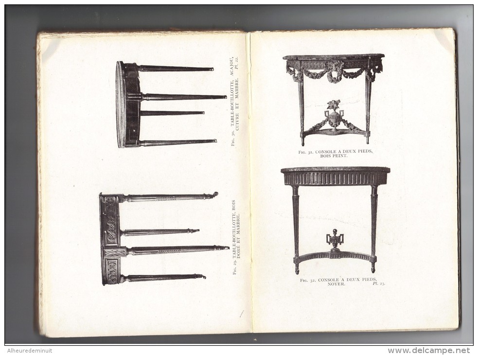 LE MEUBLE FRANCAIS SOUS LOUIS XVI et sous L'EMPIRE"R de FELICE"armoire"secrétaire"lit"chaises"horloge"bureau"écran