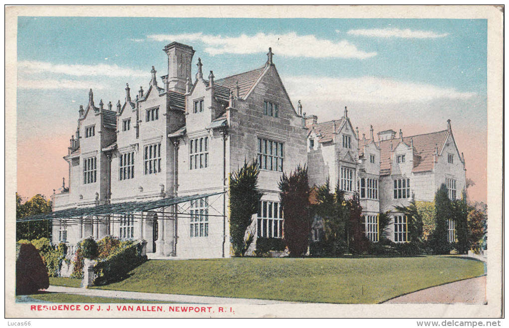 C1900 NEWPORT RESIDENCE OF JJ VAN ALLEN - Newport