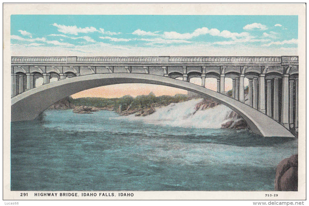 C1900 IDAHO FALLS HIGHWAY BRIDGE - Idaho Falls
