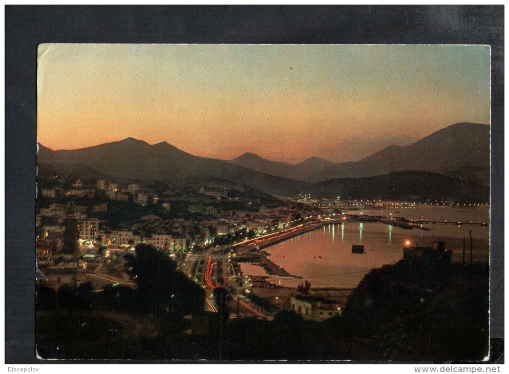 L471  Gaeta Di Notte ( Latina ) Nuit, Nacht, Nocturne - Nice Stamp, Bollo Festival Di Spoleto 1967 - Altri & Non Classificati