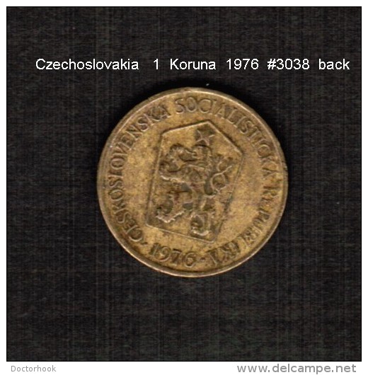 CZECHOSLOVAKIA    1  KORUNA  1976  (KM # 50) - Tsjechoslowakije