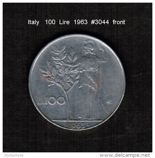 ITALY    100  LIRE  1963  (KM # 96) - 100 Lire