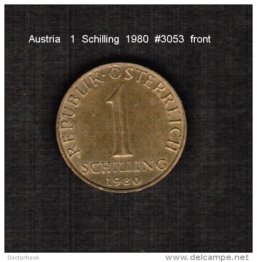 AUSTRIA    1  SCHILLING  1980  (KM # 2886) - Austria