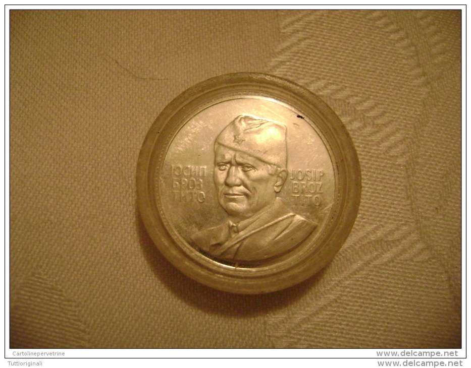 Silver Silber Broz Tito Jajce 1943 - 1973 In Etui - Origine Inconnue