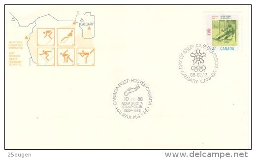 CANADA 1988 MICHEL NO: 1075  FDC - 1981-1990