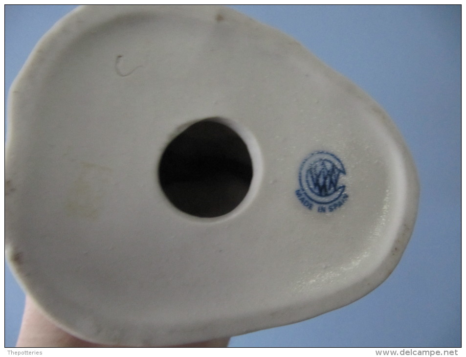 23 / Tabac Pipe Espagne Spain  Porcelaine XXe Objet De Vitrine Porzellan Porcelain Porcelana Porcelæn  Porselein - Other & Unclassified