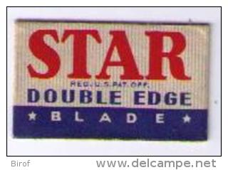 LAMETTA DA BARBA - STAR DOUBLE  EDGE BLADE  - ANNO ? - Hojas De Afeitar