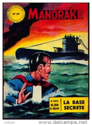 MANDRAKE - Bimensuel N° 39 - Remparts - 8/1964 - Mandrake