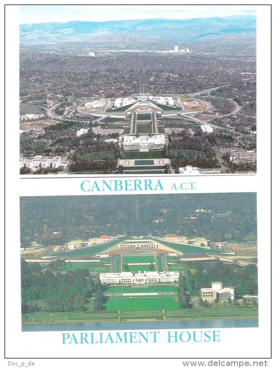 Australia - 2 Cards - Canberra - Parliament House - Aerial View - Canberra (ACT)