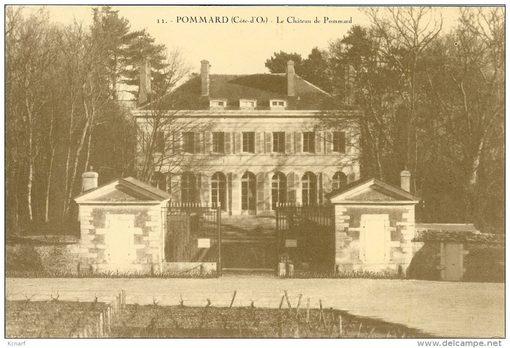 CP De POMMARD " Le Château De Pommard " . - Beaune