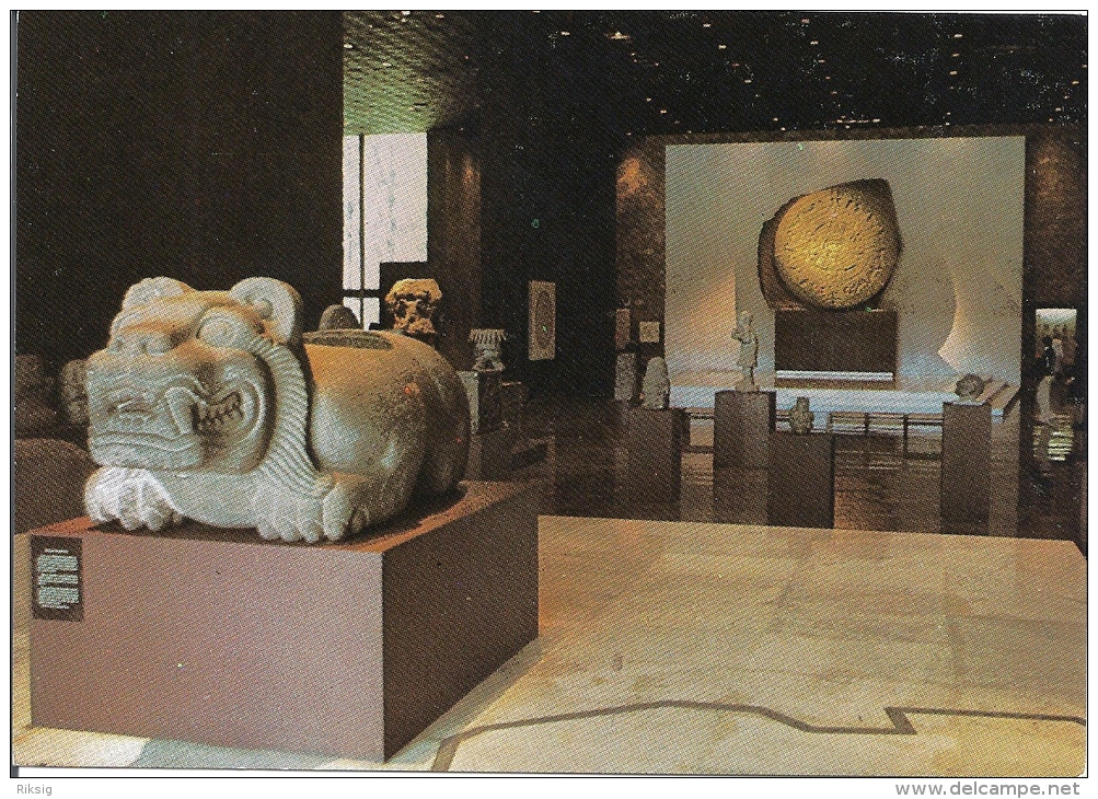 The Aztec  Room - Museum Of Anthropology   Mexico A-3135 - Museos