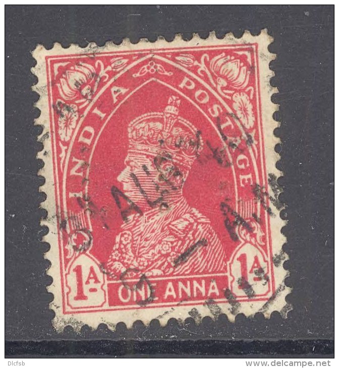 INDIA, Perfin &acute;L F C&acute; On 1937 Stamp - 1882-1901 Empire