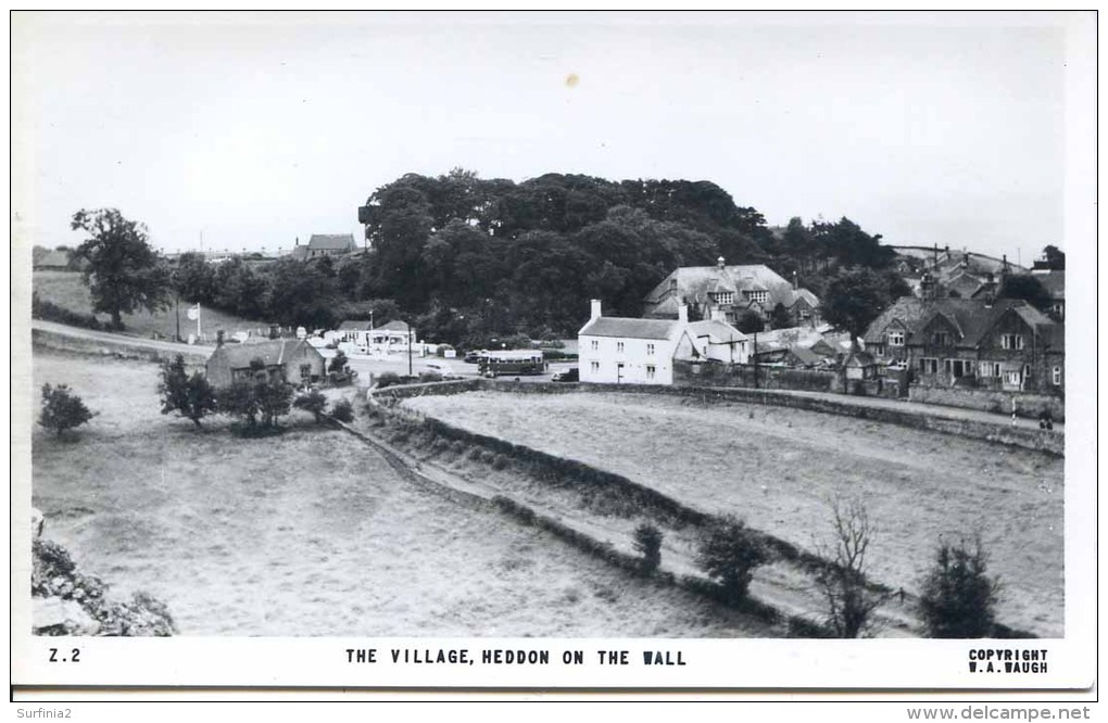 NORTHUMBERLAND - HEDDON ON THE WALL - THE VILLAGE RP  Nm238 - Other & Unclassified