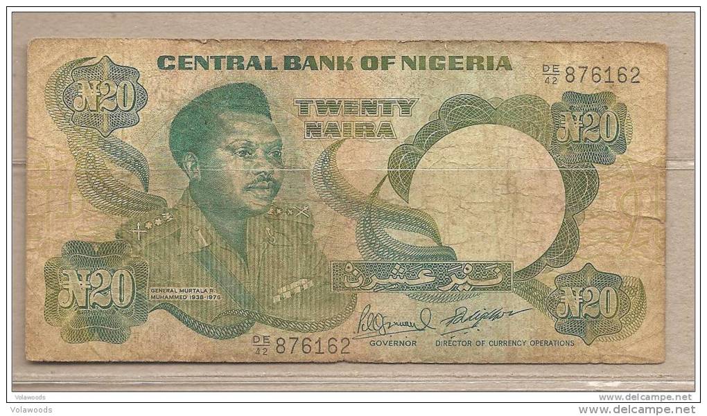 Nigeria - Banconota Circolata Da 20 Naira - Nigeria