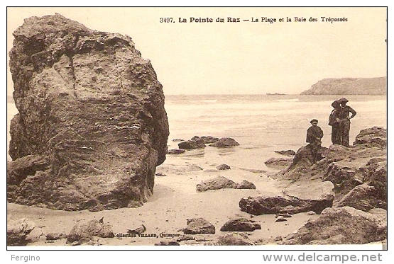 4908/ASTEU - La Pointe Du Raz, La Plage Et La Baie Des Trepasedes (FRANCIA) - Cléden-Cap-Sizun