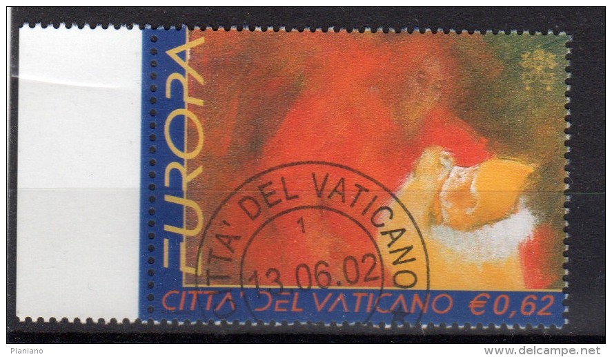 PIA  -  VATICANO - 2002 : Europa  (Yv  1277-78) - Used Stamps