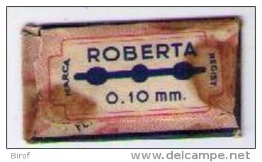 LAMETTA DA BARBA -ROBERTA - ANNO 1940-45 - Razor Blades