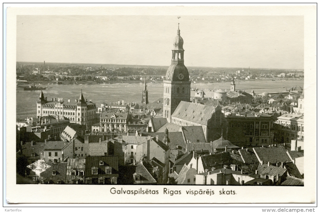 RIGA, Galvaspilsetas Rigas Vsiparejs Skats, - Lettland