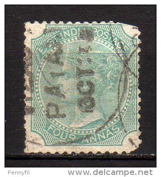 EAST INDIA - 1866/67 YT 27 USED - 1858-79 Kronenkolonie