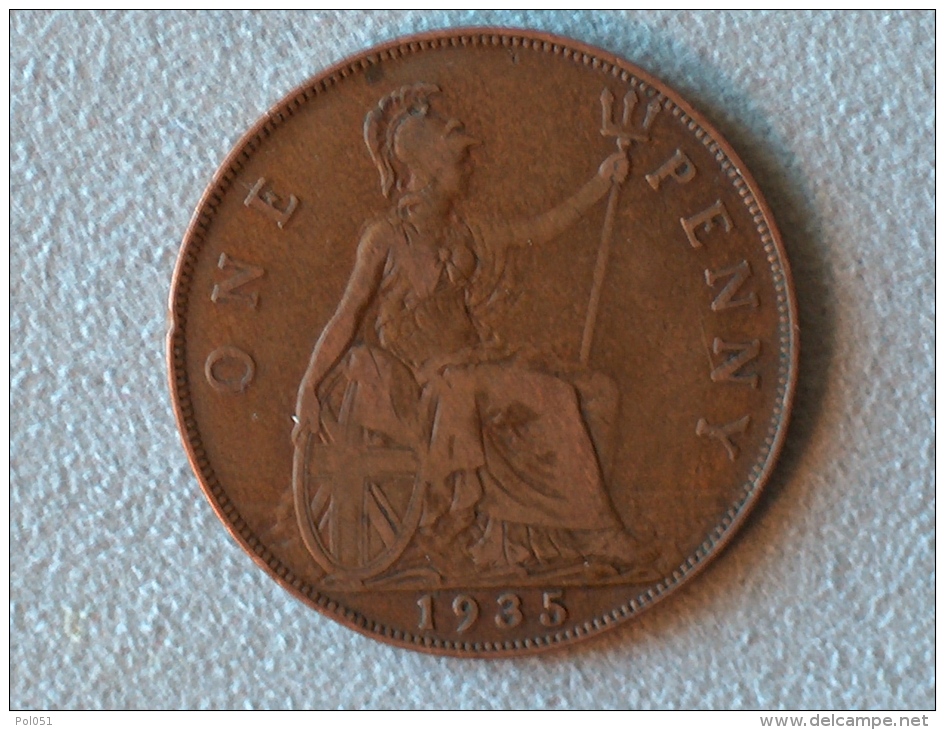Grande-Bretagne 1 Penny 1935 - D. 1 Penny
