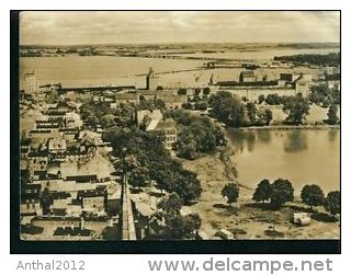 Stralsund Blick Vom Kirchturm St. Marien Wohnhäuser Sw 1966 - Stralsund