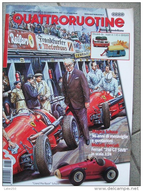 QUATTRORUOTINE LUGLIO/AGOSTO  2002 Rivista Di Automodellismo - Modelismo