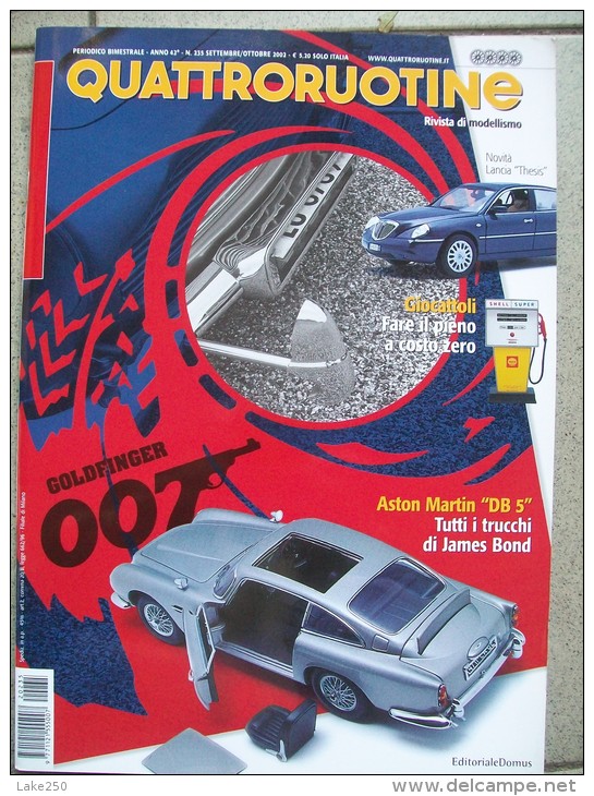 QUATTRORUOTINE SETTEMBRE / OTTOBRE  2002 Rivista Di Automodellismo - Modellismo