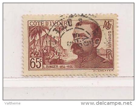 COTE D'IVOIRE  ( FRCDI - 8 )  1937   N° YVERT ET TELLIER  N° 139 - Gebruikt