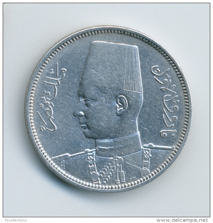 Egypte 5 Piastres 1939 - Egypte