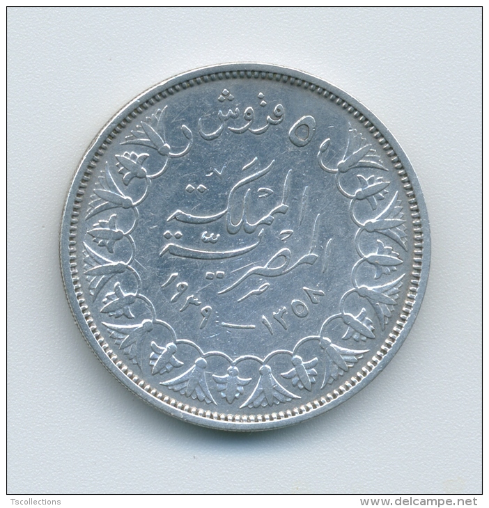 Egypte 5 Piastres 1939 - Aegypten