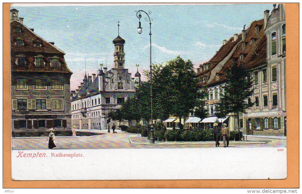 Kempten 1900 Postcard - Kempten