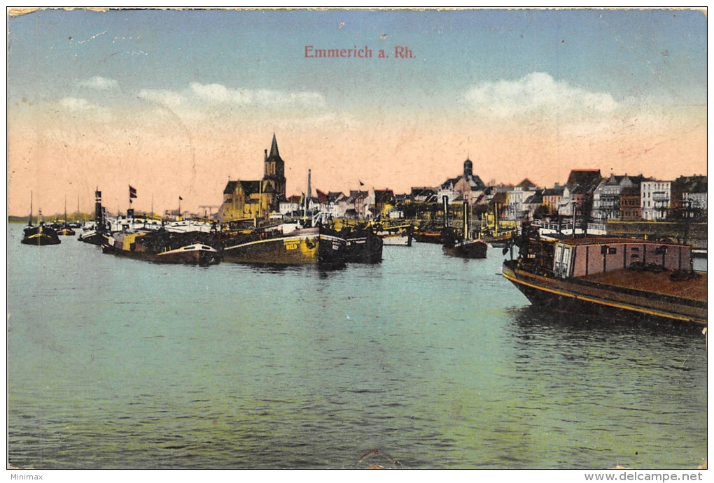 Emmerich A.Rh., 1919, Cachet - Kleve