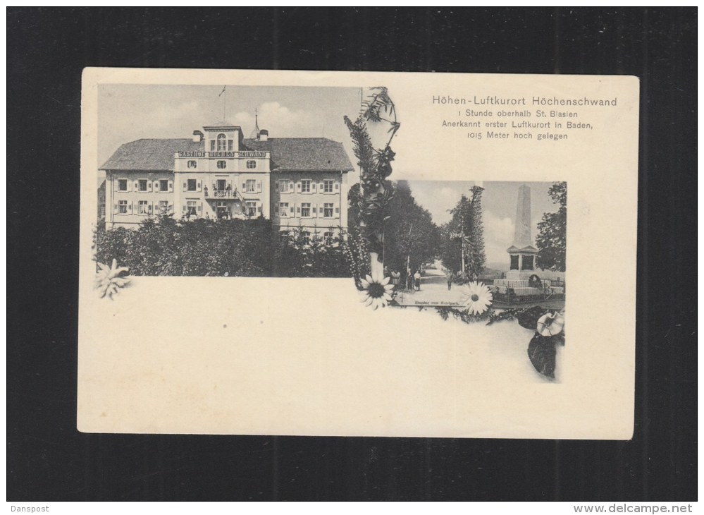 AK Höchenschwand Gasthof 1915 - Höchenschwand