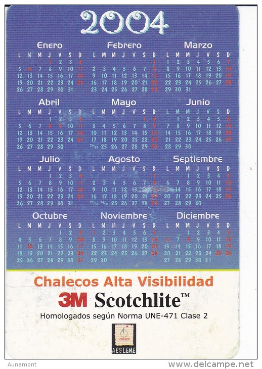 España--3M Scotchlite-- 2004--Chalecos Alta Visibilidad - Tamaño Pequeño : 2001-...