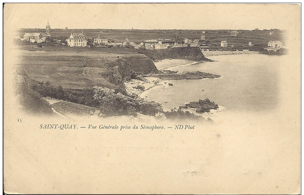 22 - SAINT-QUAY - Bretagne - Vue Générale Prise Du Sémaphore - ND Phot. - Saint-Brieuc