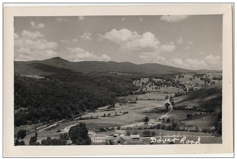 Real Photo Postcard (Defender Stamp Box), Dover Road, Vermont(ref.# 4151a) - Other & Unclassified