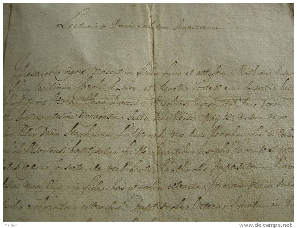 Slovakia Banska Bystrica - Neosolii - Diecesa Neosolensis - 1823 - Stephanus Palkovich -Matthias Riszner  - TM029.8 - Geboorte & Doop