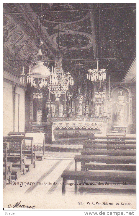 Iseghem Chapelle De La Congr Du Pension 'des Soeurs De Marie;  1903 - Izegem