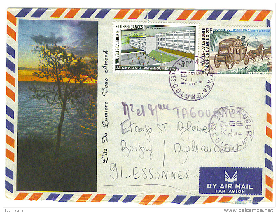 VEND LETTRE DE NOUVELLE-CALEDONIE , P.A. N° 146 + 153 !!!! - Lettres & Documents