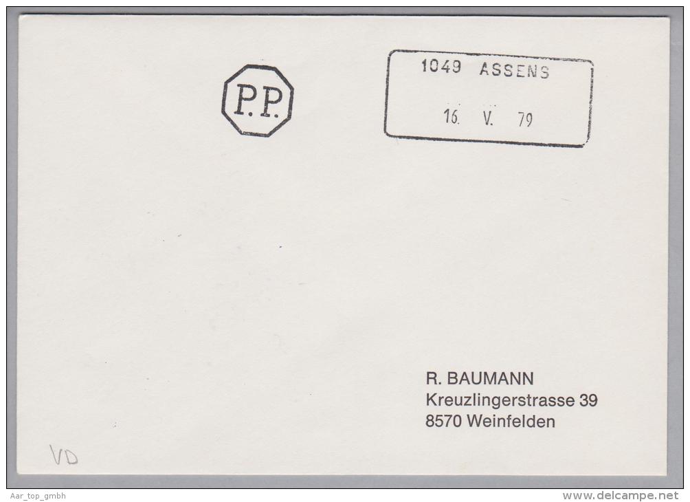 Heimat VD Assens 1049 1979-05-16 Aushilfsstempel Auf Sammlerbrief - Cartas & Documentos