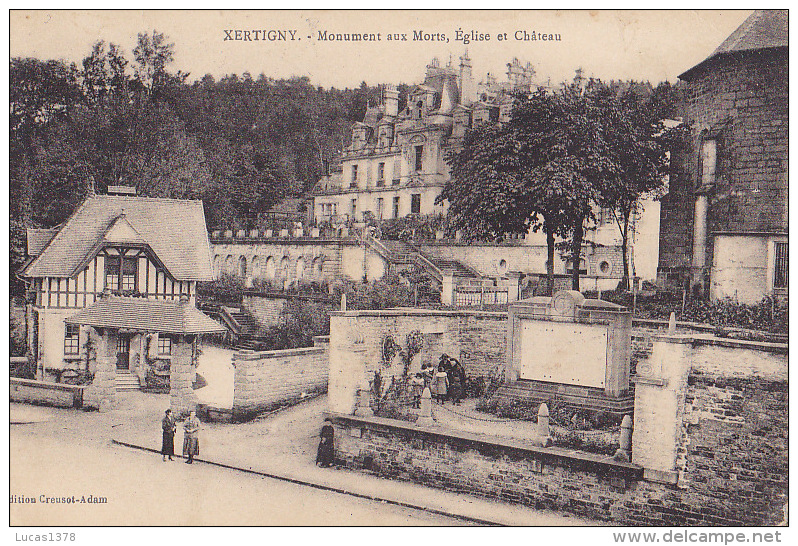 88 / XERTIGNY / MONUMENT AUX MORTS / ANIMEE - Xertigny